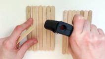 How to Make A Popsicle Stick Shooter. (Full HD)