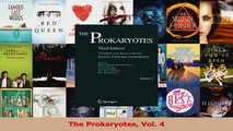 Read  The Prokaryotes Vol 4 PDF Free