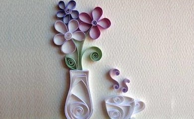 Скачать видео: Quilling Made Easy # How to make Beautiful Flower Pot-Quilling card using Paper -Paper Art_34