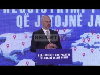 Report TV - Rama: Për herë të parë do të regjistrojmë emigrantët tanë
