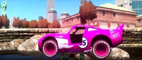 16 PINK Disney Custom Cars Lightning McQueen for The Incredible Hulk