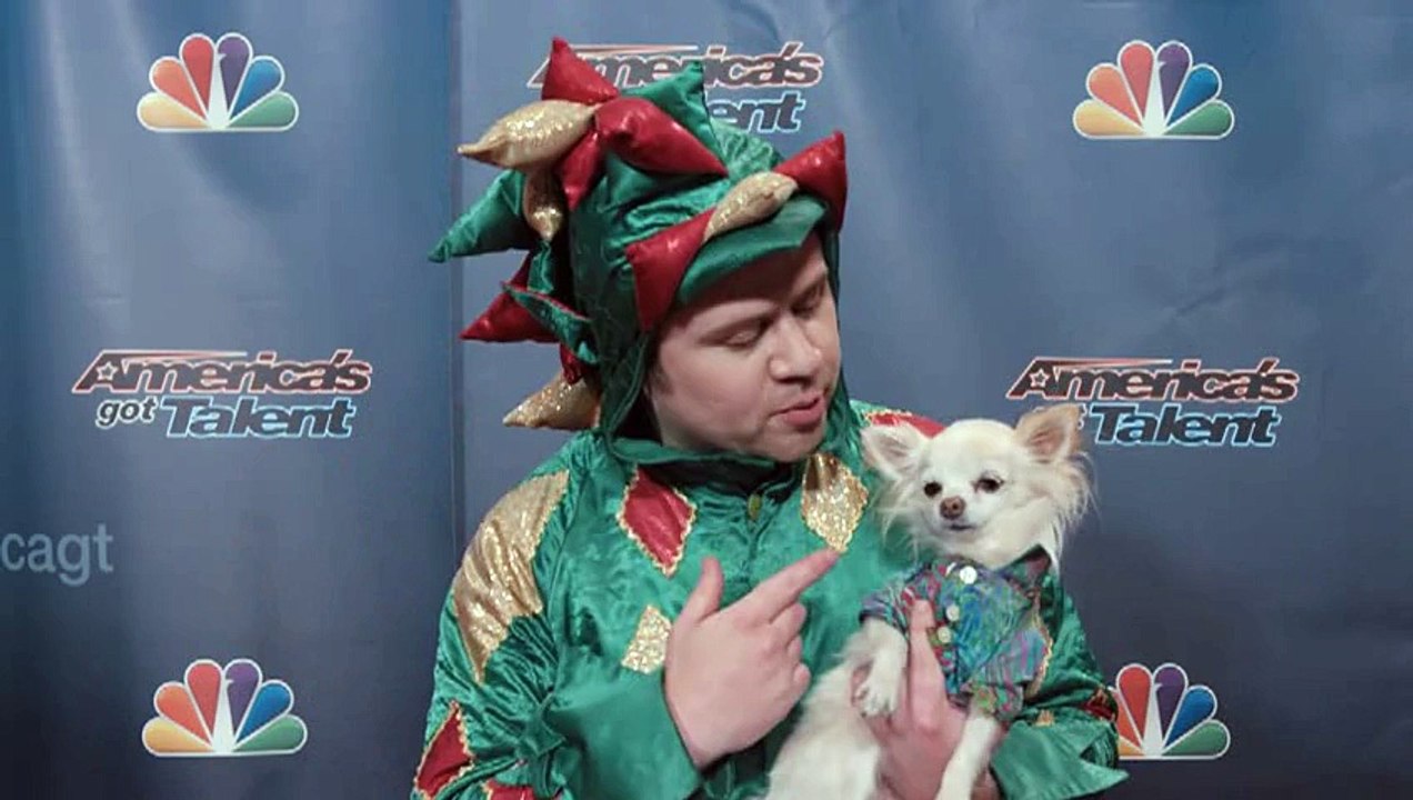 Backstage with Piff the Magic Dragon - America s Got Talent 2015 (Extra)