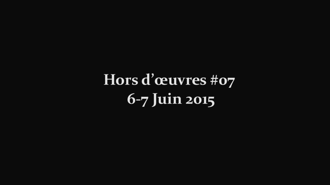Hors d' Oeuvres 2015