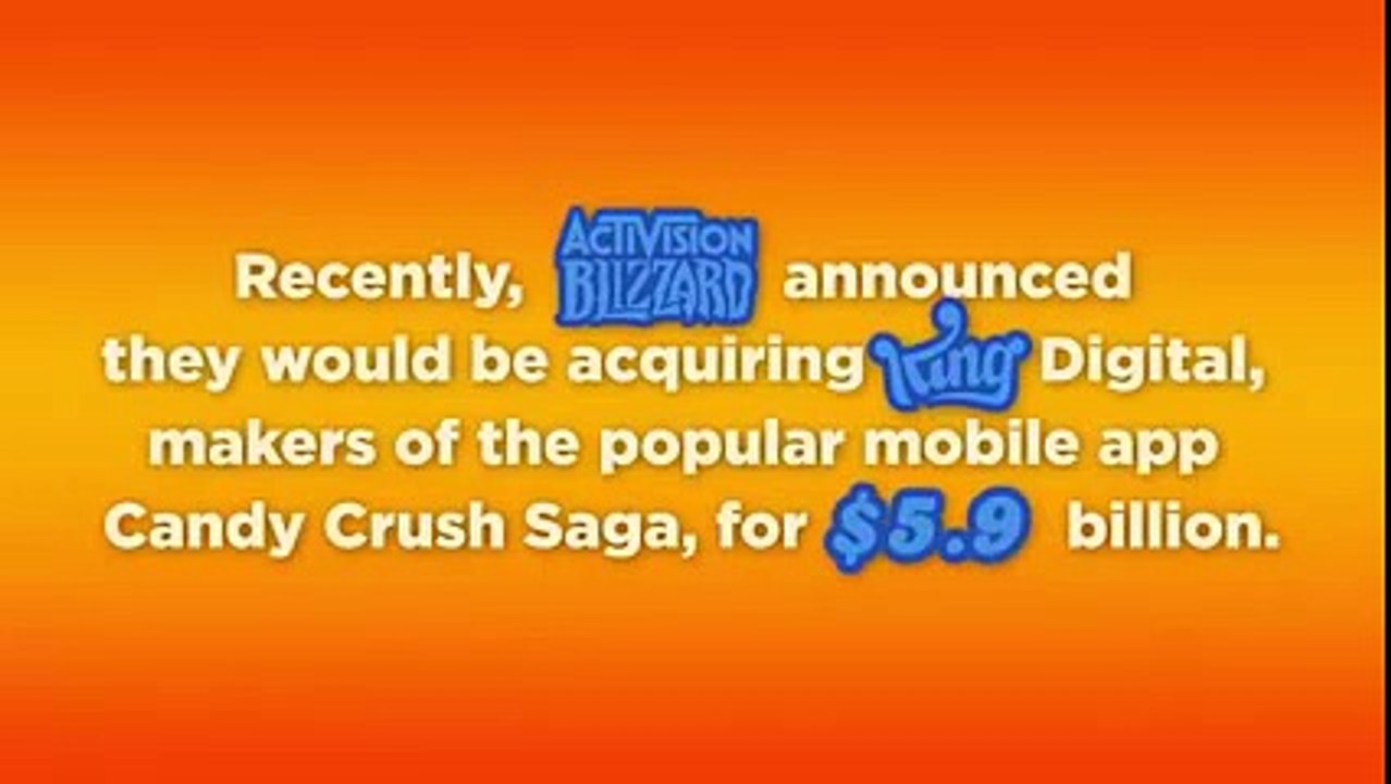 Candy Crush Saga sold