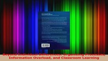 Beyond Individual Differences Organizing Processes Information Overload and Classroom Read Online