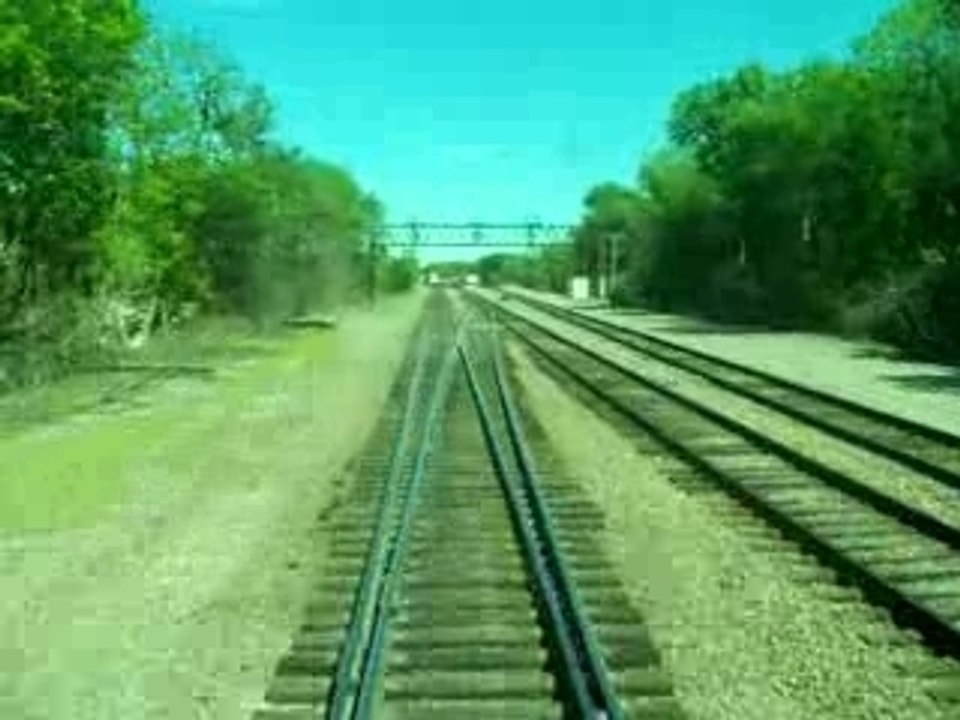 Pulling Into A Station On METRA