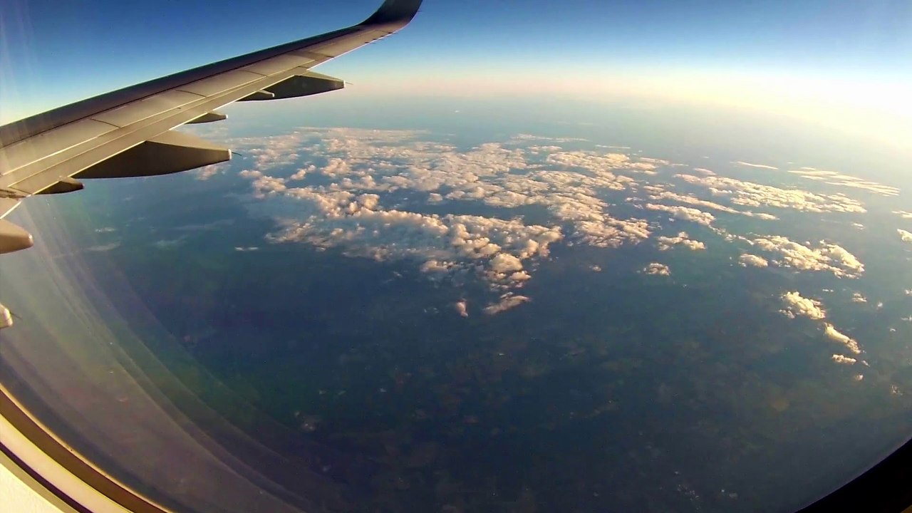 Fly Over States: Timelapse Flight New York to Los Angeles in 4 minutes