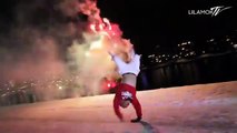 Breakdancing With Fireworks