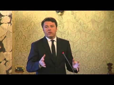 Roma - Renzi alla Conferenza Scienza, Cultura e Arte: il ruolo dell’Italia (11.12.15)