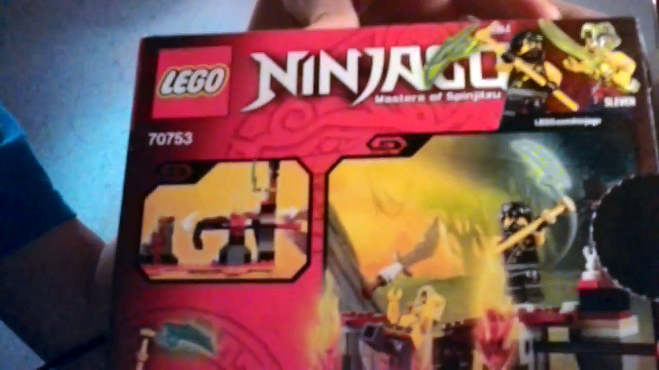 Наборный обзор Lego Ninjago masters of spinjitsu