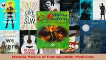 Download  Materia Medica of Homoeopathic Medicines Ebook Free