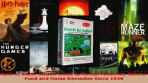 Read  Back to Eden Classic Guide to Herbal Medicine Natural Food and Home Remedies Since 1939 EBooks Online