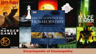 Read  Encyclopedia of Homeopathy EBooks Online