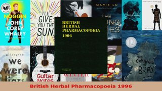 Download  British Herbal Pharmacopoeia 1996 Ebook Free