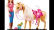 Doll (Collection Category) Barbie Feed & Cuddle Tawny Horse And Doll Playset