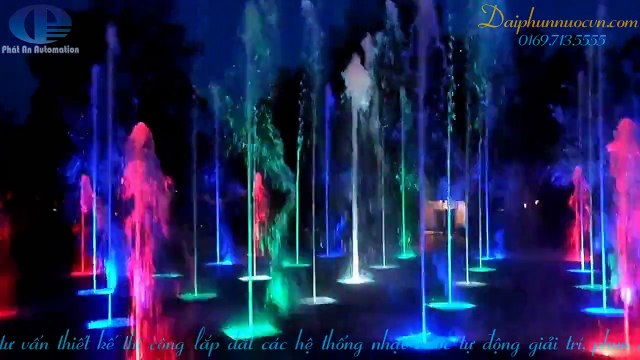 Đài phun nước nhạc nước tạo hình nghệ thuật