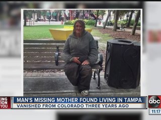 A Christmas miracle: Man's missing mother found living in Tampa after three years