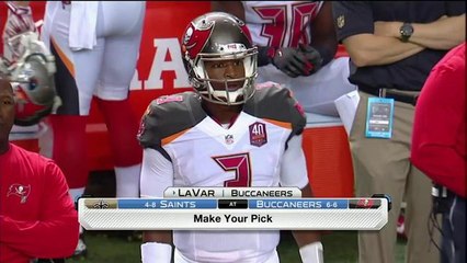 Who has the edge on Sunday, Buccaneers or Saints?