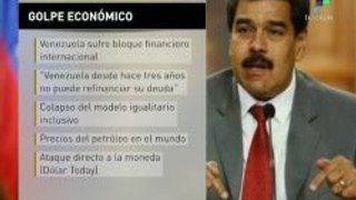 Maduro: Desde hace 3 años Venezuela no puede refinanciar su deuda