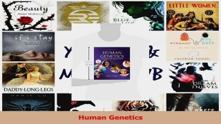 PDF Download  Human Genetics PDF Online