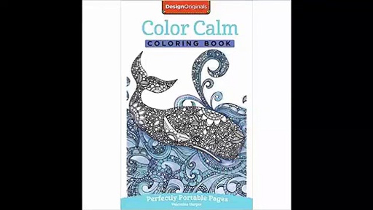 Color Calm Coloring Book On-The-Go by Valentina Harper FREE PDF