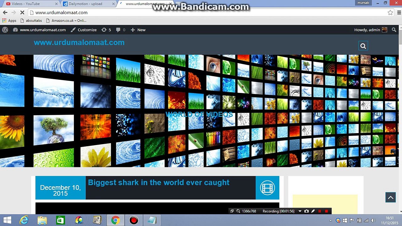 How to upload youtube video in to wordpress blog post