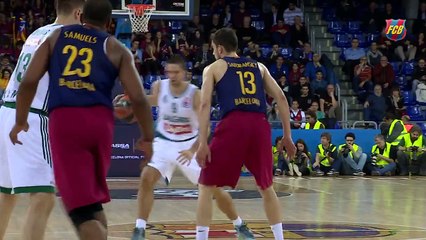 [HIGHLIGHTS] BASKET (Euroleague)- FC Barcelona Lassa-Zalgiris Kaunas (88-92)