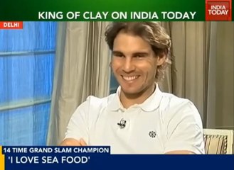 Rafael Nadal Interview in New Delhi. 11 Dec. 2015