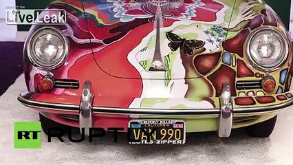 USA: Janis Joplin's psychedelic Porsche fetches $1.8 million at auction