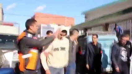 فيديو .. إعادة تمثيل جريمة سطو بأسلحة بيضاء كان ضحيتها زوجين بطنجة