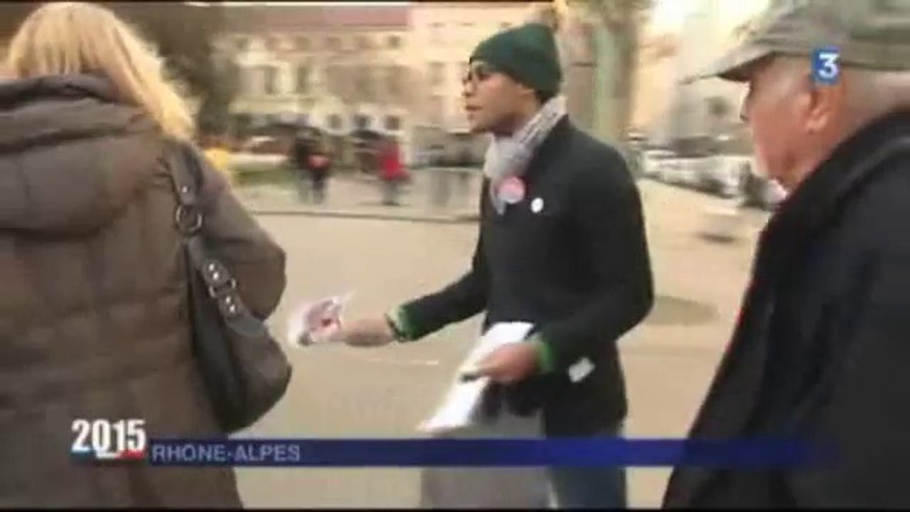 France 3 : Les JRG du Rhône en tractage pour les régionales en Auvergne-Rhône-Alpes.
