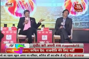 I Was Always Inspired By Imran Khan - Kapil Dav Remarks During Live Show in India