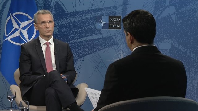 لقاء اليوم- الأمين العام لحلف الناتو ينس ستولتنبرغ