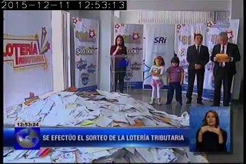 SRI efectuó sorteo de lotería tributaria en sus administraciones zonales