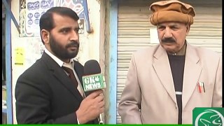 Ex President Distt. Bar Rawalakot Syed Habib Hussain Shah with GK News - Uploaded