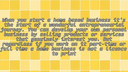 Top 3 Mistakes To Avoid When You Start A Home Based Business