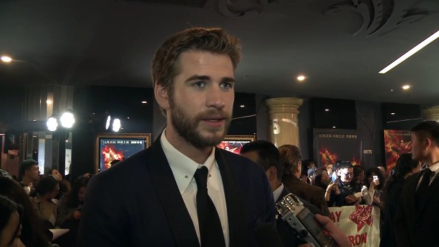 The Hunger Games Mockingjay Part 2 China Premiere Interview - Liam Hemsworth