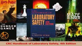PDF Download  CRC Handbook of Laboratory Safety 4th Edition PDF Online