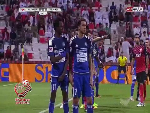 اهداف مباراة ( الأهلي 3-1 النصر) دوري الخليج العربي الاماراتي