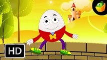 Humpty Dumpty Sat On A Wall English Nursery Rhymes Cartoon/Animated Rhymes For Kids
