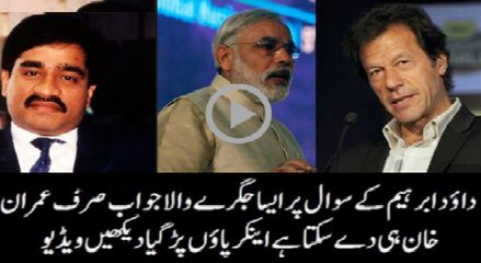 Superb Reply of Imran Khan on Dawood Ibrahim Fantastic