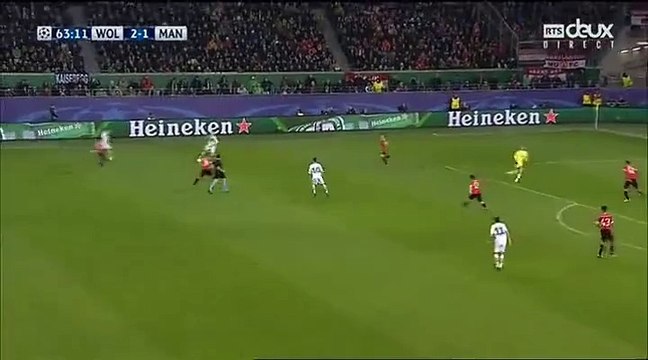 David De Gea Amazing Save # Wolfsburg Vs Manchester United