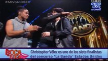 Christopher Vélez es uno de los siete finalistas del concurso La Banda en Estados Unidos
