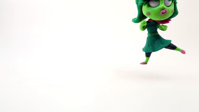 Inside Out Break Dance Stop Motion Disney Pixar Animation with Play Doh