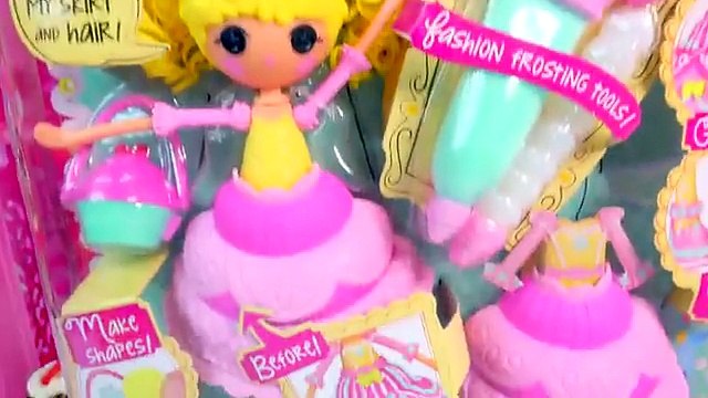 Lalaloopsy Girls Candle Slice O Cake Fashion Frosting Dough Decorating Craft Doll Cookies