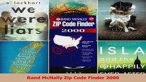 Download  Rand McNally Zip Code Finder 2000 PDF Free