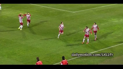 Julien Toudic Goal - AC Ajaccio 1-0 Creteil - 11-12-2015
