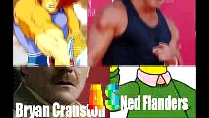 Celebs and thei character lookalike