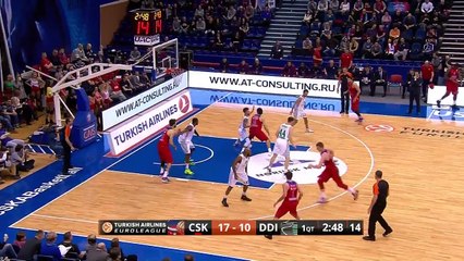 Highlights: CSKA Moscow-Darussafaka Dogus Istanbul