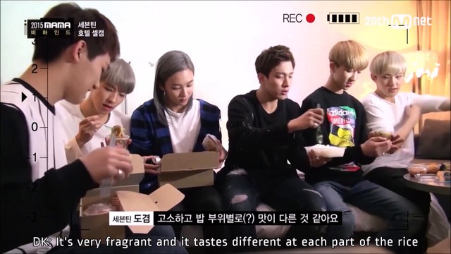 [Eng Sub] Seventeen 2015 MAMA Behind